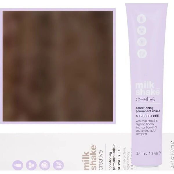 Milk Shake Milk Shake, Creative, SLS/SLES-Free, Permanent Hair Dye, 7.357GM Jamaican Java, 100 ml For Women
