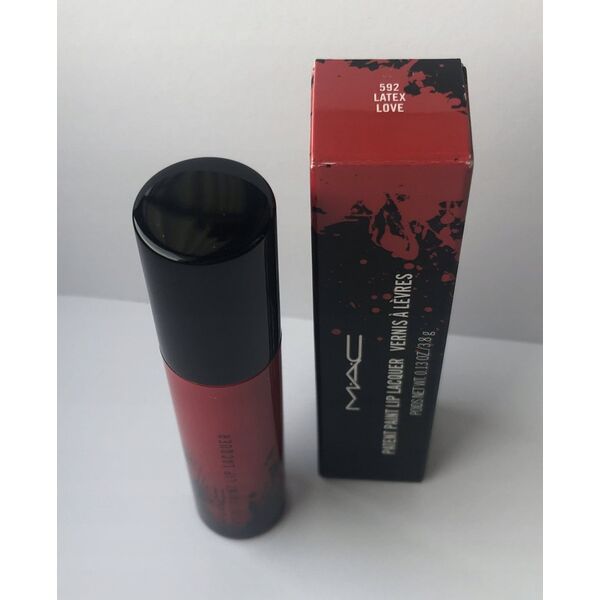 MAC MAC, Patent Paint, Lacquer, Liquid Lipstick, 592, Latex Love, 3.8 ml For Women