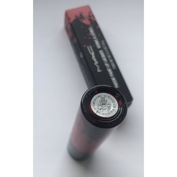 MAC MAC, Patent Paint, Lacquer, Liquid Lipstick, 592, Latex Love, 3.8 ml For Women