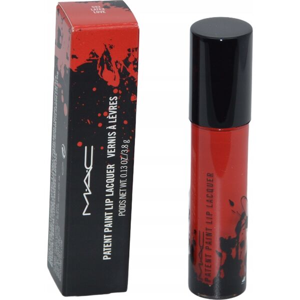 MAC MAC, Patent Paint, Lacquer, Liquid Lipstick, 592, Latex Love, 3.8 ml For Women