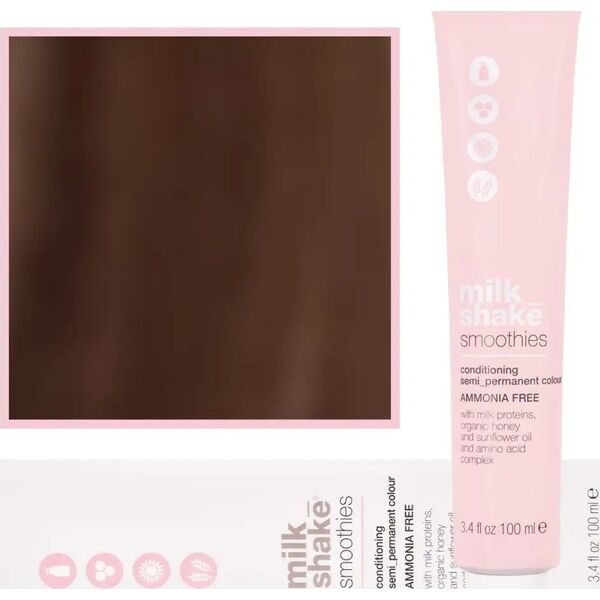 Milk Shake Milk Shake, Smoothies, Ammonia-Free, Semi-Permanent Hair Dye, 4.414CA , 100 ml For Women