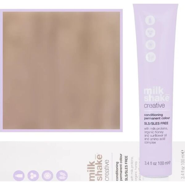 Milk Shake Milk Shake, Creative, SLS/SLES-Free, Permanent Hair Dye, 12.0712NV Natural Violet, 100 ml For Women