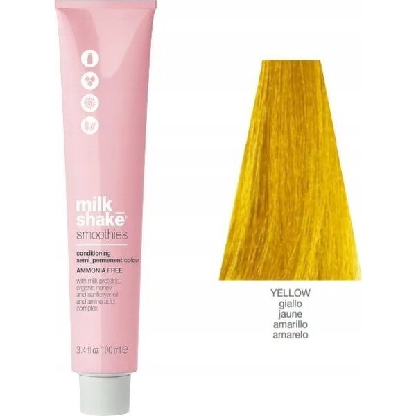 Milk Shake Milk Shake, Smoothies, Semi-Permanent Hair Dye,  Yellow, 100 ml For Women