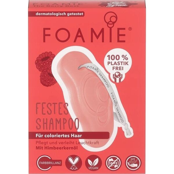 Foamie Foamie, The Berry Best, Hair Shampoo Bar, For Colour Protection, 80 g Unisex