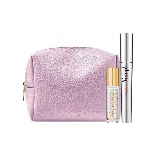 Pupa Kit Vamp! Set Pupa: Vamp!, Extra Volume, Mascara, Black, 9 ml + Vamp!, Nourishing, Lip Oil, 9.5 ml For Women