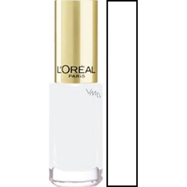 L’Oreal Paris L'Oreal Paris, Color Riche, Nail Polish, 001, Snow In Megeve, 5 ml For Women