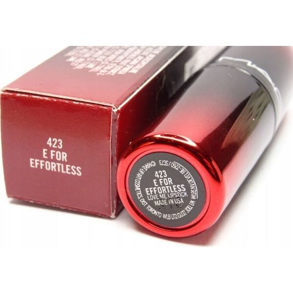 MAC MAC, Love Me , Creamy Shaping, Cream Lipstick, 423, E For Effortless, 3 g For Women