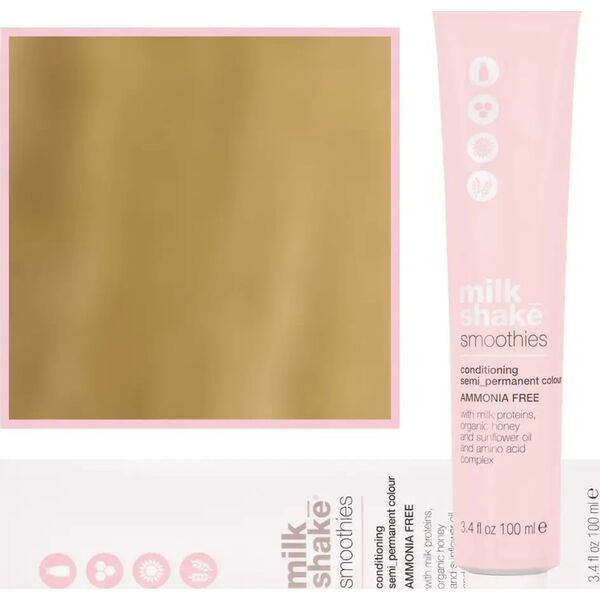 Milk Shake Milk Shake, Smoothies, Ammonia-Free, Semi-Permanent Hair Dye, 88N Light Blond, 100 ml For Women