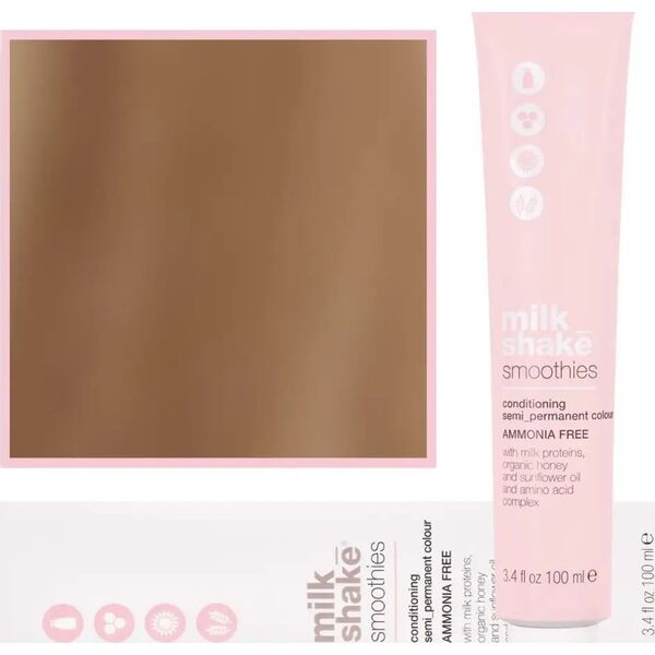 Milk Shake Milk Shake, Smoothies, Ammonia-Free, Semi-Permanent Hair Dye, 7.137B Very Light Blonde Beige, 100 ml For Women