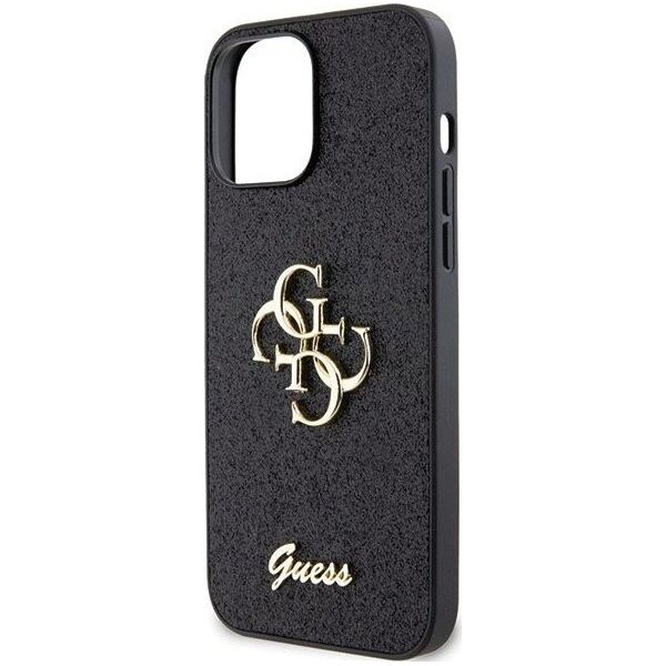 Guess Etui Guess GUHCP13XHG4SGK Apple iPhone 13 Pro Max hardcase Glitter Script Big 4G czarny/black
