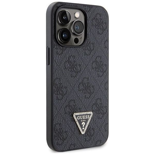 Guess Etui Guess GUHCP13LP4TDSCPK Apple iPhone 13/13 Pro hardcase Crossbody 4G Metal Logo czarny/black