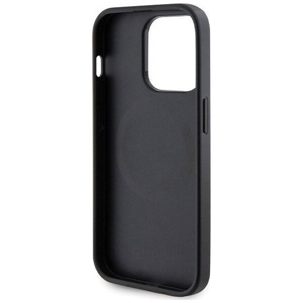 Guess Etui Guess GUHMP14LPSAHMCK Apple iPhone 14 Pro hardcase Saffiano MagSafe czarny/black