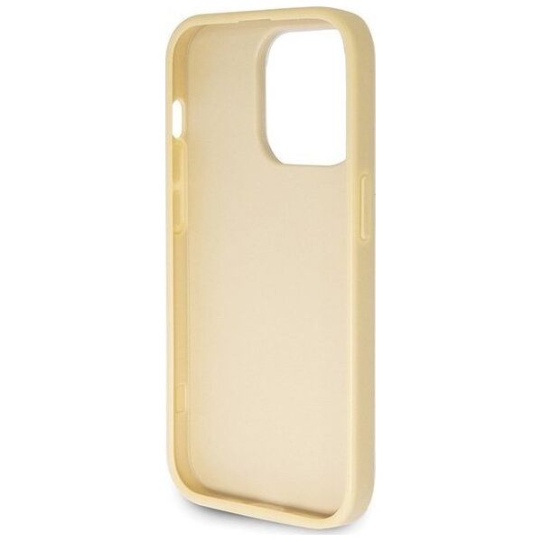 Guess Guess GUHCP14LHG4SGD iPhone 14 Pro 6.1" złoty/gold hardcase Glitter Script Big 4G