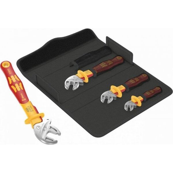 Wera ZESTAW KLUCZY PŁASKICH, IZOLOWANYCH JOKER VDE 4 SET 1, 4CZ.