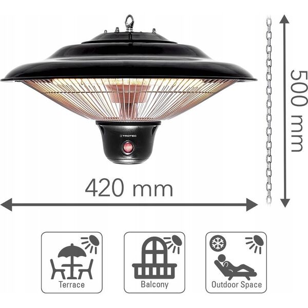 Trotec Infrašildytuvas Trotec IR 1500 SC