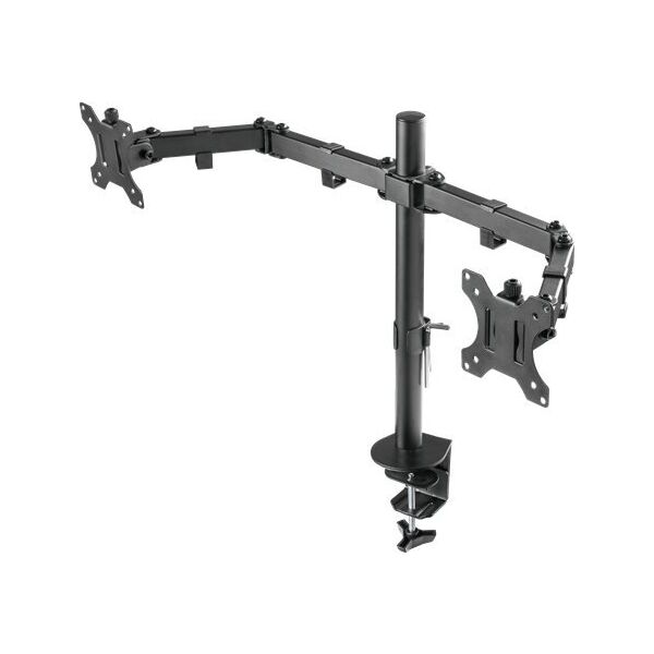 Deltaco Uchwyt biurkowy na 2 monitory 13" - 32" (GAM-040)