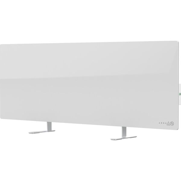Aeno AENO Premium Eco Smart Heater, 700W, Tempered glass, Infrared+convection heating type, Led display Plug type: Europe (E/F type), WHITEManufacturer: AENO