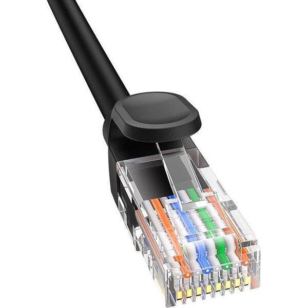 Baseus Kabel sieciowy Baseus Ethernet CAT5, 10m (czarny)