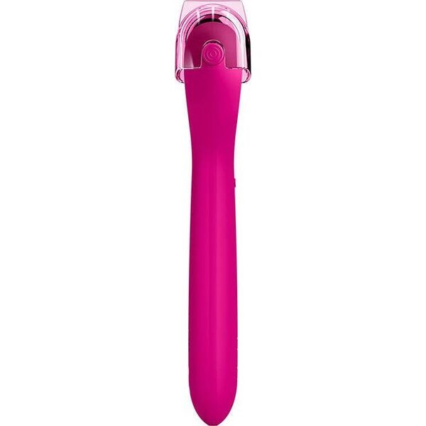 Geske Roller do mezoterapii igłowej twarzy i ciała 8w1 Geske z Aplikacja (magenta)