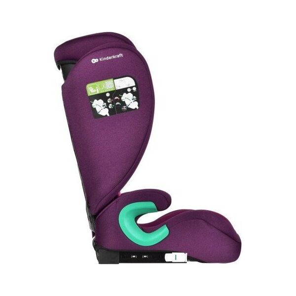 Fotelik samochodowy KinderKraft Fotelik samochodowy JUNIOR FIX 2 i-Size 100-150 cm CHERRY PEARL
