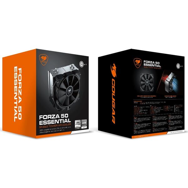 Chłodzenie CPU Cougar Forza 50 (3MFZA50.0001)