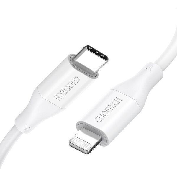 Kabel USB Choetech USB-C - Lightning 1.2 m Biały (IP0040)