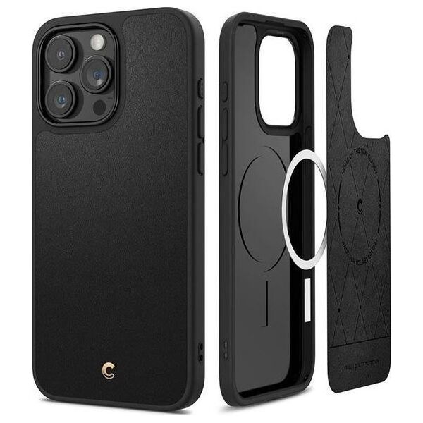 Spigen Spigen Cyrill Kajuk MAG iPhone 15 Pro Max 6.7" Magsafe czarny/black ACS06632
