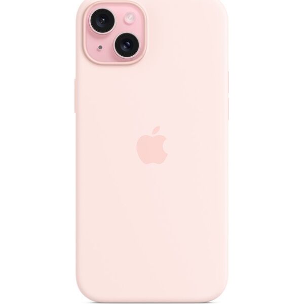 Apple Etui Apple silikonowe z MagSafe do iPhone 15 Plus jasnoróżowe
