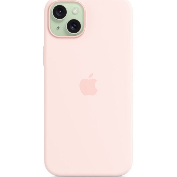 Apple Etui Apple silikonowe z MagSafe do iPhone 15 Plus jasnoróżowe