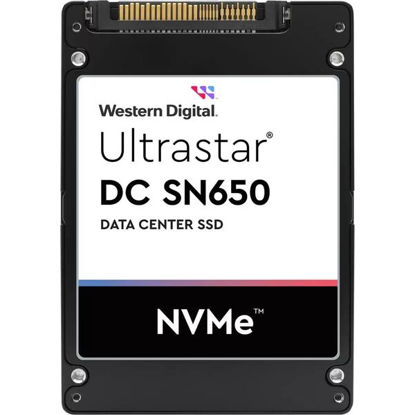 Dysk serwerowy WD DC SN650 15.4TB 2.5'' PCI-E x4 Gen 4 NVMe  (0TS2375)