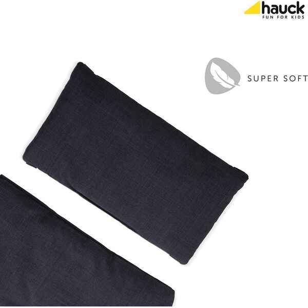 Hauck hauck wkładka do krzesełka Deluxe Melange Charcoal one size