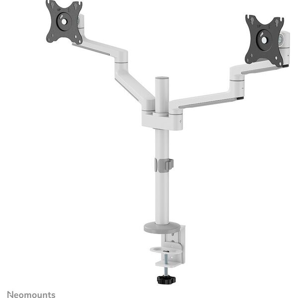 Neomounts Uchwyt biurkowy na 2 monitory 17" - 27" (DS60-425WH2)