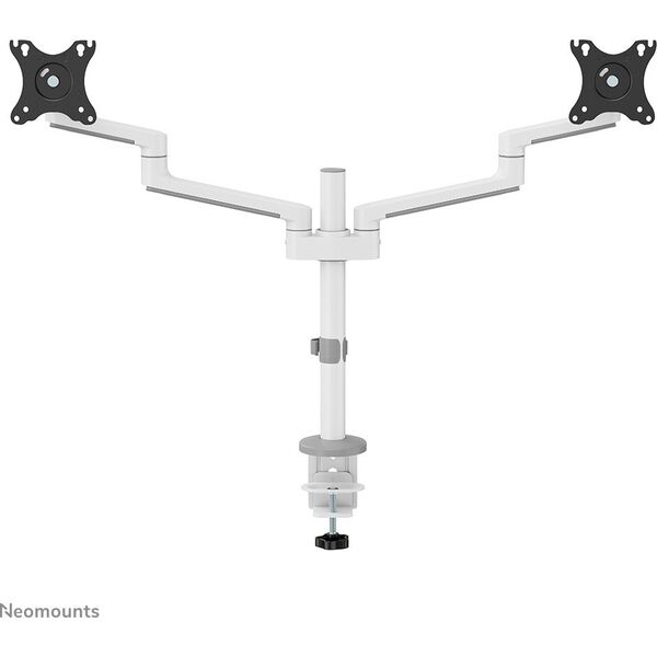 Neomounts Uchwyt biurkowy na 2 monitory 17" - 27" (DS60-425WH2)