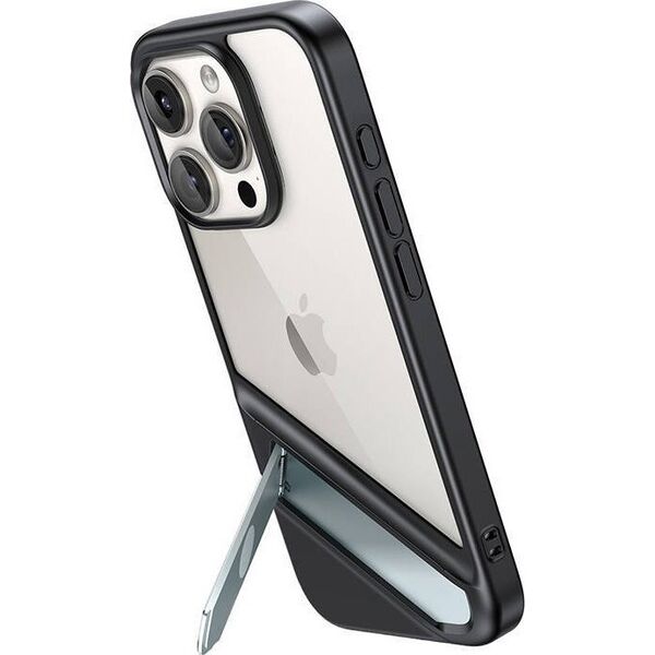 Ugreen Etui ze stojakiem UGREEN LP737 iPhone 15 (Czarny)
