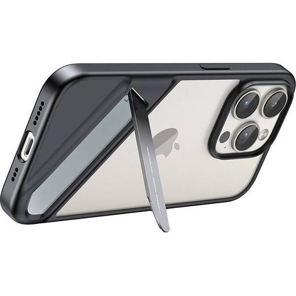 Ugreen Etui ze stojakiem UGREEN LP737 iPhone 15 (Czarny)