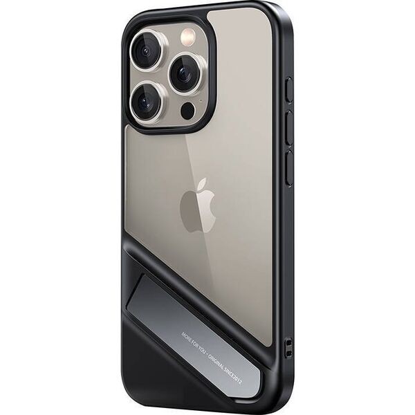 Ugreen Etui ze stojakiem UGREEN LP740 iPhone 15 Pro Max (Czarne)