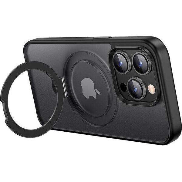 Ugreen Ochronne magnetyczne etui ze stojakiem UGREEN LP764 do iPhone 15ProMax 6.7cala (Czarna)