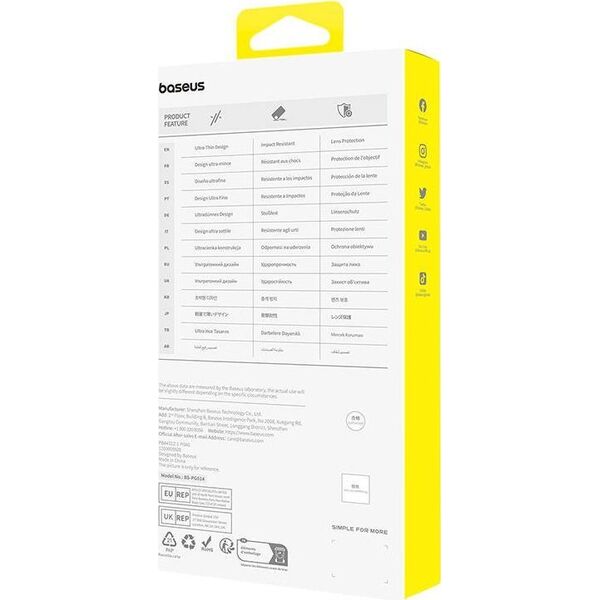 Baseus Etui na telefon iPhone15 ProMax Baseus OS-Lucent Series (Przezroczysty)