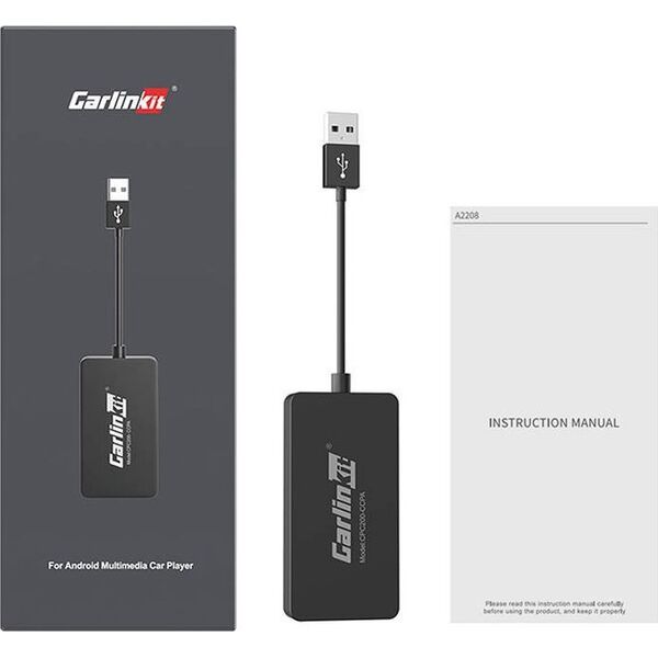 Radioodtwarzacz Carlinkit Bezprzewodowy adapter Carlinkit CCPA (czany)