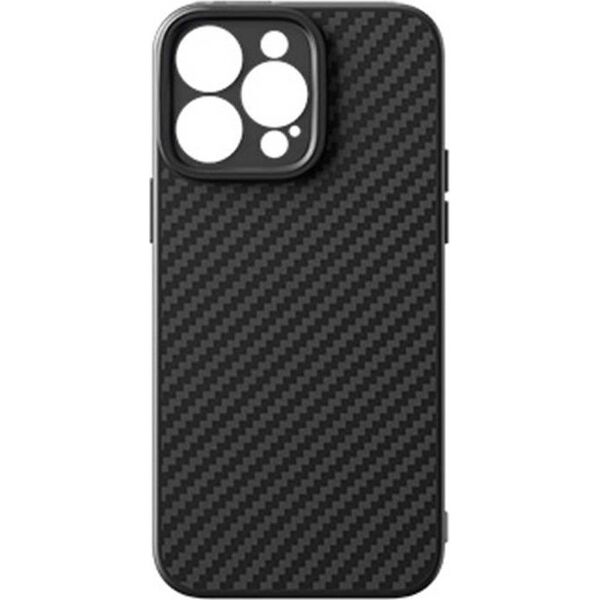 Baseus Etui Baseus Synthetic Fiber iPhone 15 Pro + szkło hartowane