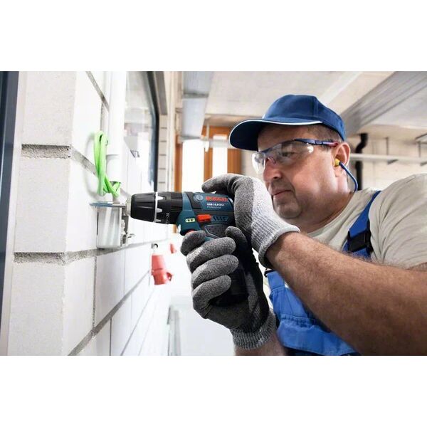 Wiertarka Bosch Bosch Cordless Impact Drill GSB 12V-15 Professional, 12 Volt (blue/black, 2x Li-Ion battery 2.0Ah, 25 bits)