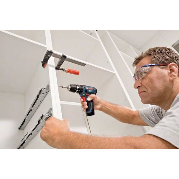 Wiertarka Bosch Bosch Cordless Impact Drill GSB 12V-15 Professional, 12 Volt (blue/black, 2x Li-Ion battery 2.0Ah, 25 bits)