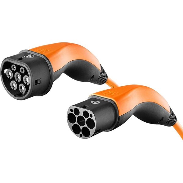 Kabel do ładowania samochodów LAPP Typu 2, do 22 kW, 3 m, pomarańczowy (5555934040)