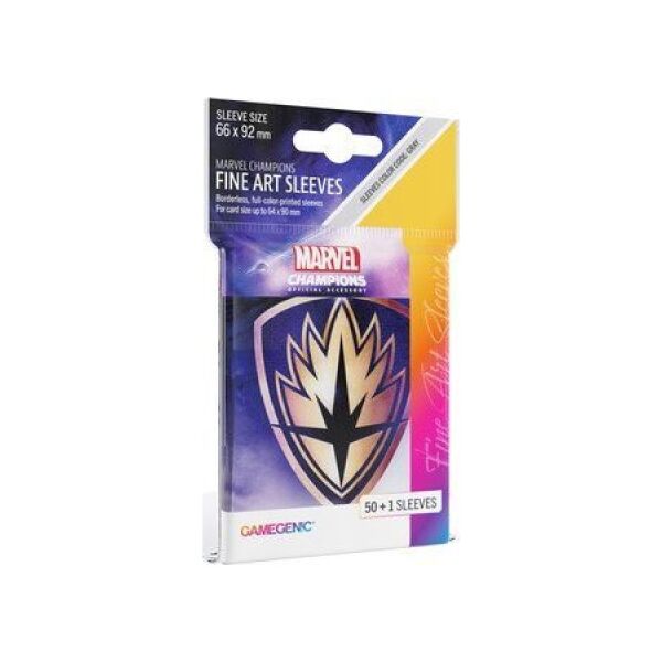 Gamegenic Gamegenic: Marvel Champions Fine Art Sleeves (66 mm x 92 mm) Guardians Logo 50+1 szt.