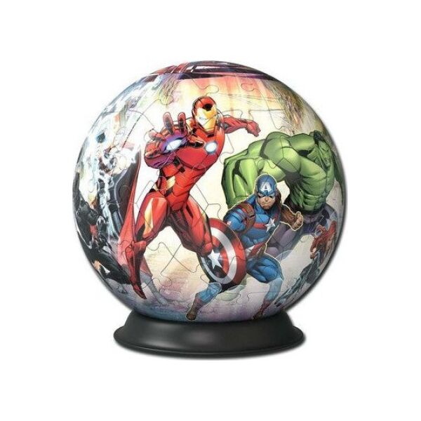 Ravensburger Puzzle 72 elementy 3D Kula Marvel Avengers