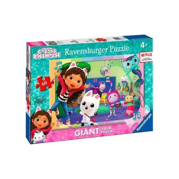 Ravensburger Puzzle 60 elementów Gigant Koci Domek Gabi