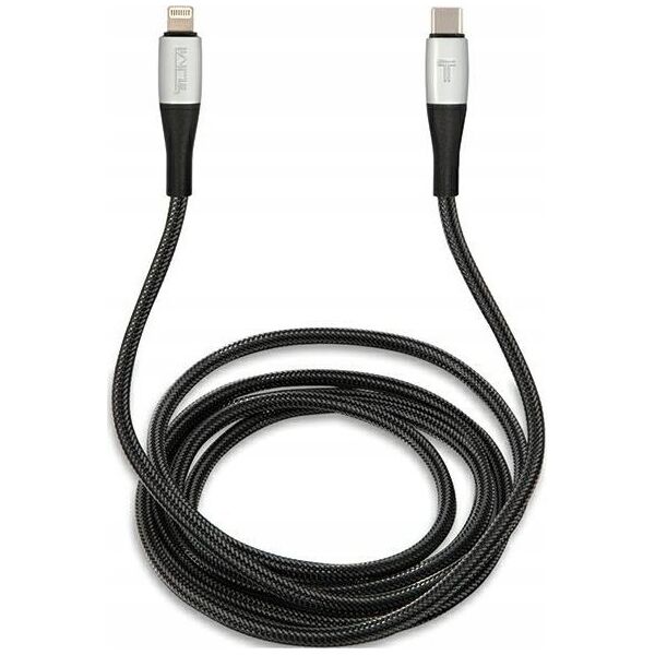 Kabel USB Tumi USB-C - Lightning 1.5 m Czarny (TUCCSMFI)