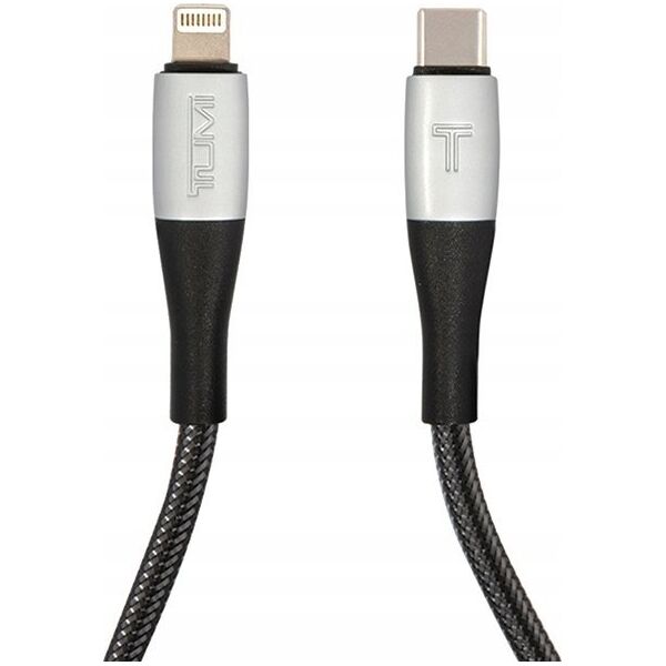 Kabel USB Tumi USB-C - Lightning 1.5 m Czarny (TUCCSMFI)
