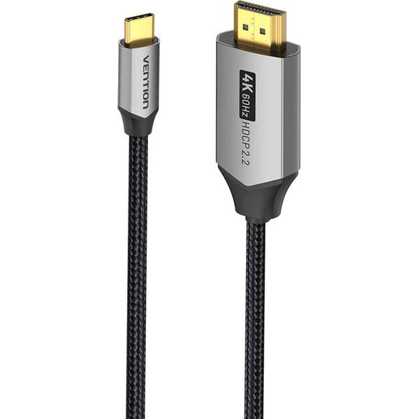 Kabel USB Vention Kabel USB-C do HDMI 1.5m Vention CRBBG (Czarny)
