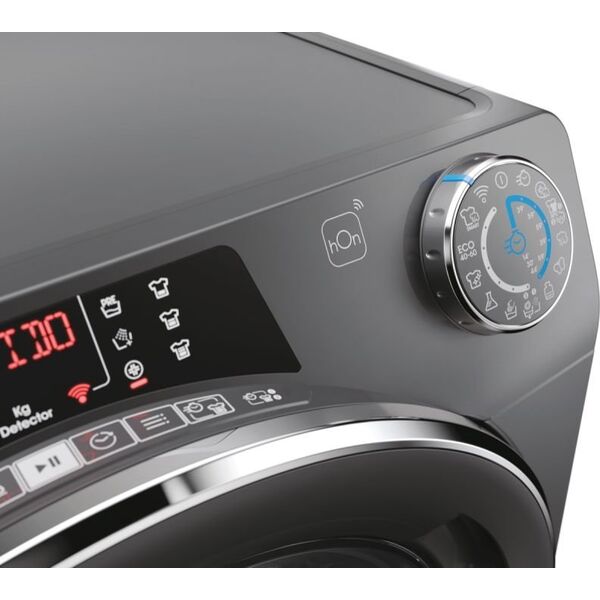Pralka Candy Candy Washing Machine RO41276DWMCRT-S Energy efficiency class A Front loading Washing capacity 7 kg 1200 RPM Depth 45 cm Width 60 cm Display TFT Steam function Wi-Fi Anthracite